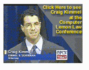 Craig Thor Kimmel at the Computer Lemon Law Conference