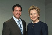 Craig Thor Kimmel and Senator Hilary Clinton