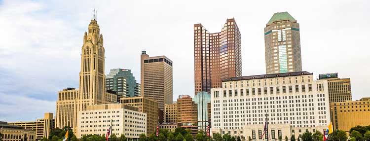 The Columbus OH Skyline