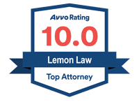 1-800-Lemon-Law Has a perfect 10.0 Rating on Avvo